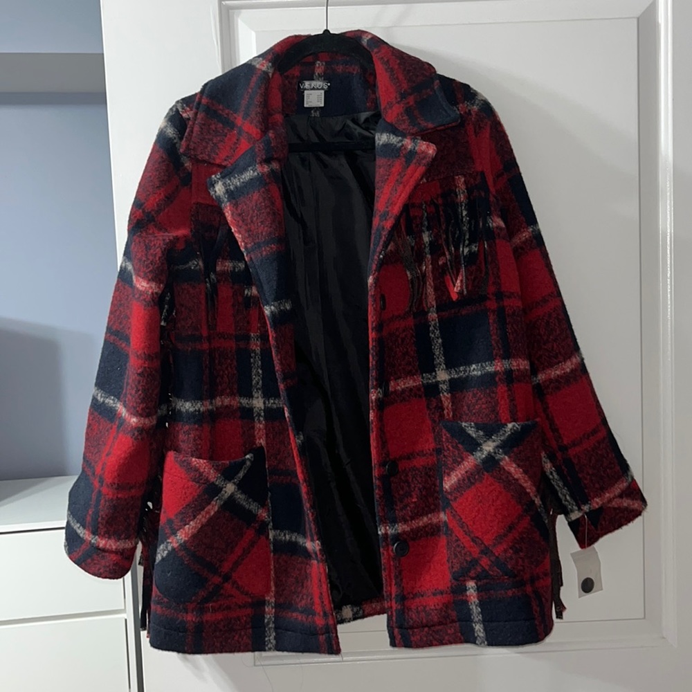 NWOT Venus Fringe Jacket